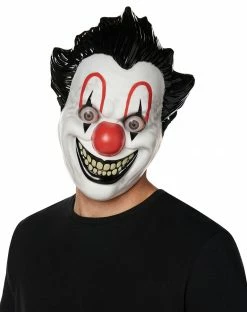 Spirit Halloween Wild Eyes Clown Half Mask