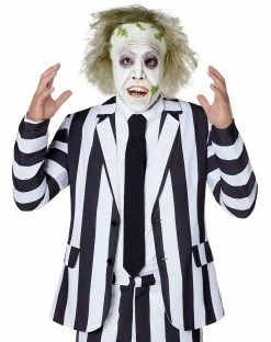 Spirit Halloween Beetlejuice Half Mask 6 Spirit Halloween Beetlejuice Half Mask -Halloween ACCESSORIES store 01548593 c
