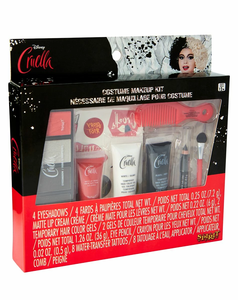 Spirit Halloween Cruella Makeup Kit - Disney Cruella 2 Spirit Halloween Cruella Makeup Kit - Disney Cruella - Image 2