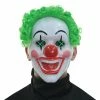 Spirit Halloween Light Up El Wire Jokes on You Clown Half Mask