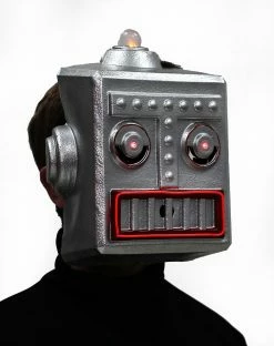 Spirit Halloween Light Up EL Wire Vintage Robot Half Mask 5 Spirit Halloween Light Up EL Wire Vintage Robot Half Mask -Halloween ACCESSORIES store 01548700 d