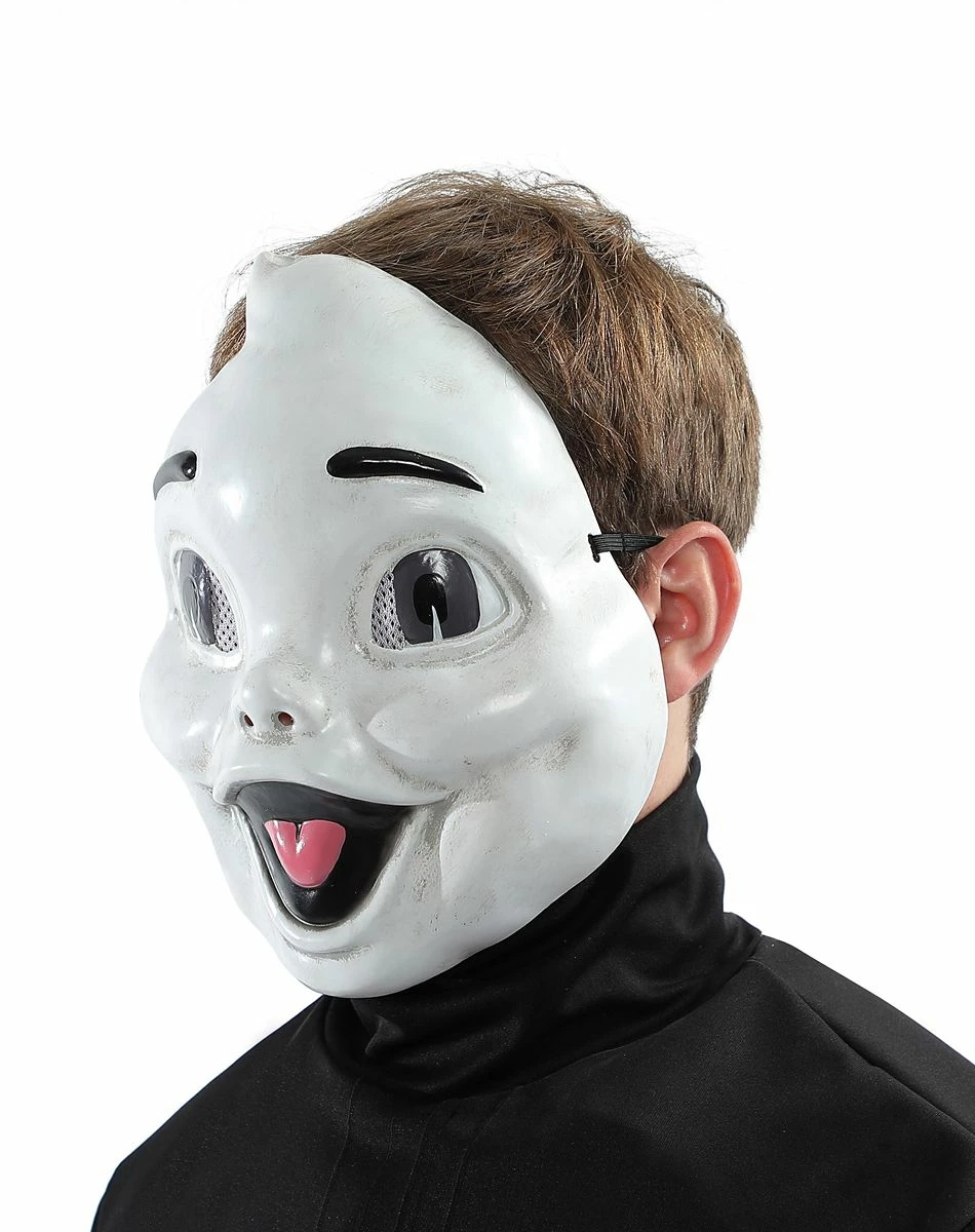 Spirit Halloween Vintage Jolly Ghost Mask 2 Spirit Halloween Vintage Jolly Ghost Mask - Image 2