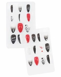 Spirit Halloween Classic Cruella Press On Nails - Disney Cruella