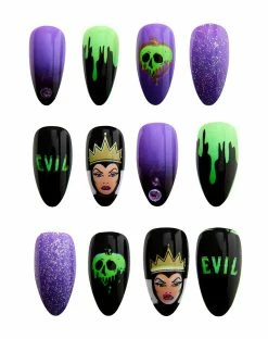 Spirit Halloween Evil Queen Press On Nails - Disney Villains