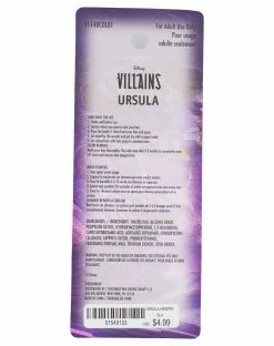 Spirit Halloween Ursula Gray Colored Hairspray - Disney Villains -Halloween ACCESSORIES store 01549153 c