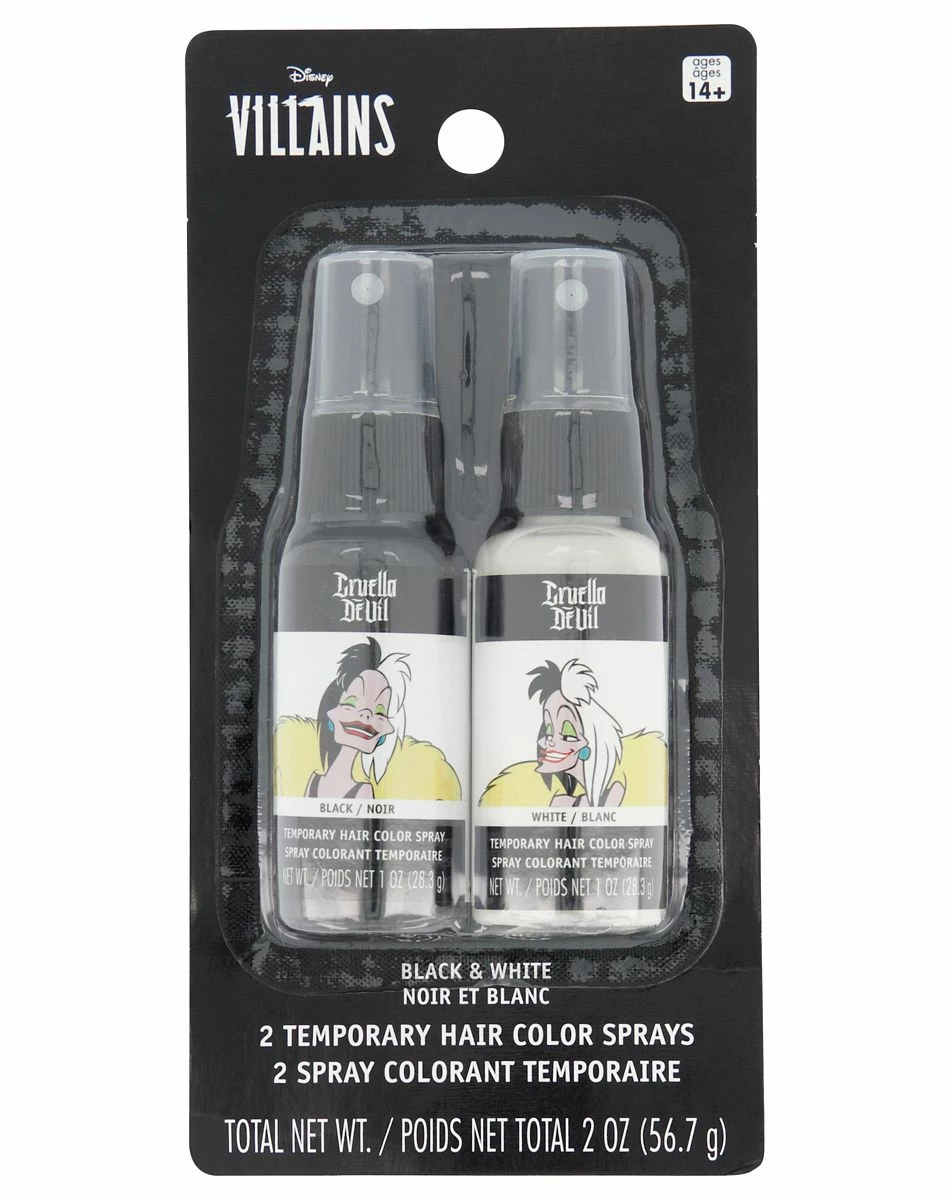 Spirit Halloween Cruella Classic Color Hairspray 2 oz. - Disney Cruella 2 Spirit Halloween Cruella Classic Color Hairspray 2 oz. - Disney Cruella - Image 2