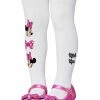 Spirit Halloween Toddler White Minnie Mouse Tights - Mickey and Friends