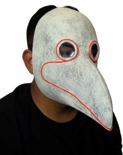 Spirit Halloween Light-Up LED Plague Doctor Half Mask