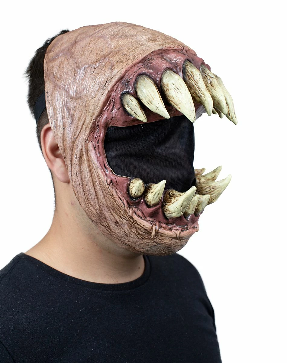 Spirit Halloween Flesh Creature Half Mask 2 Spirit Halloween Flesh Creature Half Mask - Image 2