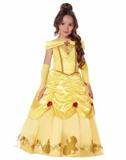 Spirit Halloween Toddler Long Belle Costume - Beauty and the Beast