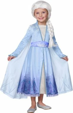 Spirit Halloween Kids Elsa Costume Deluxe - Frozen