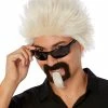 Spirit Halloween Bleached Spikes Wig With Goatee