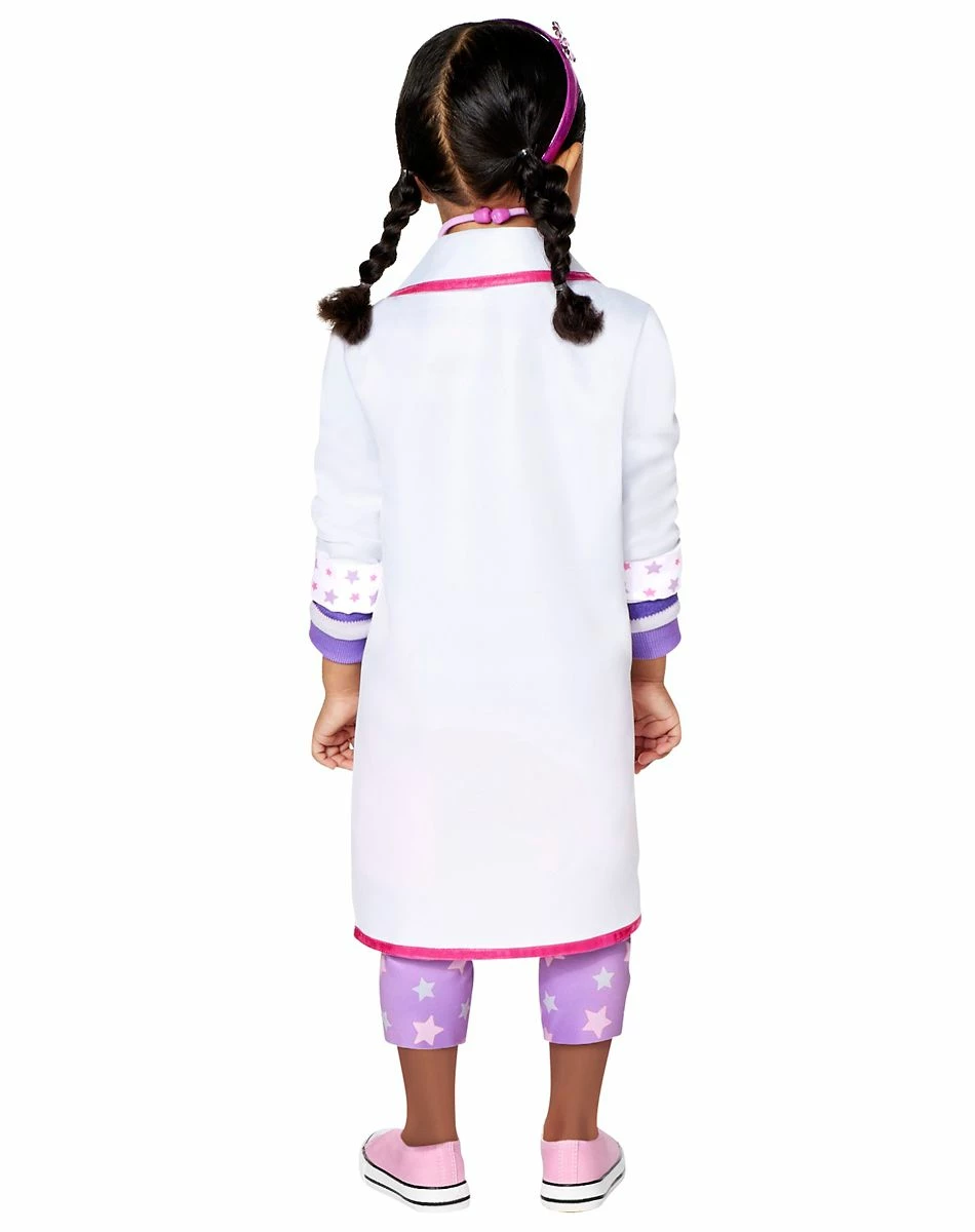 Spirit Halloween Toddler Doc McStuffins Costume 2 Spirit Halloween Toddler Doc McStuffins Costume - Image 2