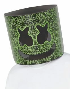 Spirit Halloween Day of the Dead Marshmello Half Mask