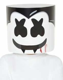 Spirit Halloween Kids Vampire Marshmello Half Mask