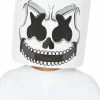 Spirit Halloween Kids Skeleton Marshmello Half Mask