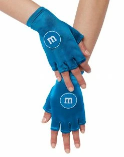 Spirit Halloween Fingerless M&M'S Gloves -Halloween ACCESSORIES store 01554286 a
