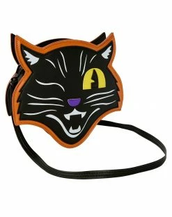 Spirit Halloween Vintage Cat Crossbody Bag
