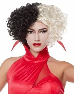 Spirit Halloween Adult Red Cruella Dress - Disney Cruella -Halloween ACCESSORIES store 01554997 d