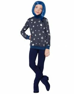Spirit Halloween Kids Coraline Sweater Costume 7 Spirit Halloween Kids Coraline Sweater Costume -Halloween ACCESSORIES store 01555036 d