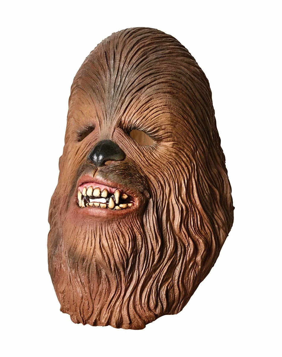 Spirit Halloween Chewbacca Full Mask - Star Wars 2 Spirit Halloween Chewbacca Full Mask - Star Wars - Image 2