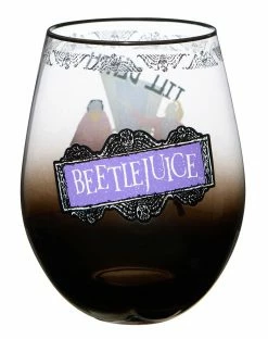 Spirit Halloween Till Death Us Do Part Stemless Glass - Beetlejuice 3 Spirit Halloween Till Death Us Do Part Stemless Glass - Beetlejuice -Halloween ACCESSORIES store 01557636 b