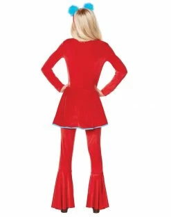 Spirit Halloween Kids Thing 1 and Thing 2 Bell Bottom Costume - Dr. Seuss -Halloween ACCESSORIES store 01559673 b