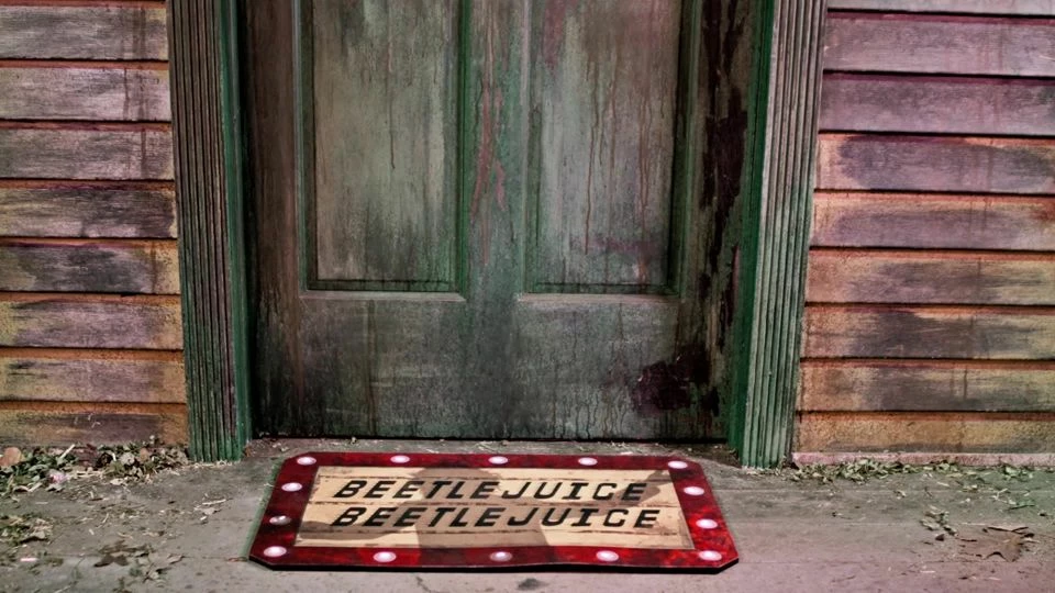 Spirit Halloween Light-Up Beetlejuice Doormat 3 Spirit Halloween Light-Up Beetlejuice Doormat - Image 3