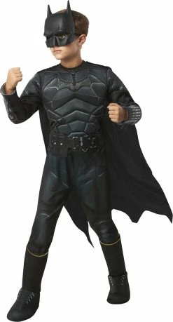 Spirit Halloween Kids Batman Costume Deluxe - The Batman
