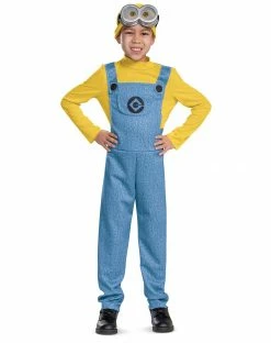 Spirit Halloween Kids Bob the Minion Costume - Despicable Me -Halloween ACCESSORIES store 01566520 c