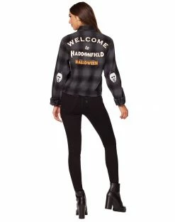 Spirit Halloween Michael Myers Flannel - Halloween -Halloween ACCESSORIES store 01567320 c