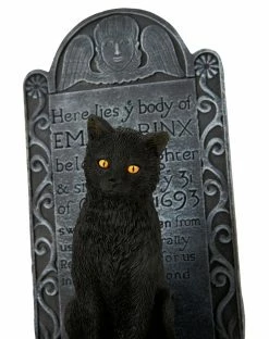 Spirit Halloween Hocus Pocus Binx Statue -Halloween ACCESSORIES store 01567353 h