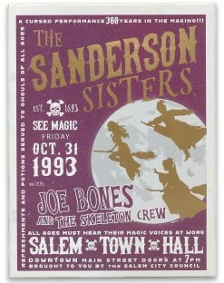 Spirit Halloween The Sanderson Sisters Event Sign - Hocus Pocus