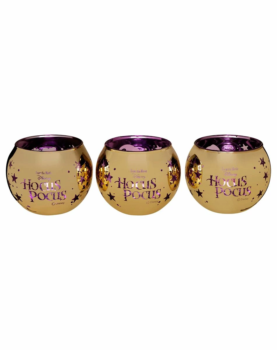 Spirit Halloween Hocus Pocus Tea Light Candle Holder Set 3 Pack - Disney 2 Spirit Halloween Hocus Pocus Tea Light Candle Holder Set 3 Pack - Disney - Image 2