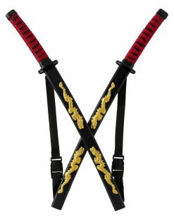 Spirit Halloween Kids Ninja Swords with Harness