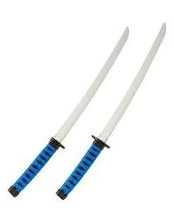 Spirit Halloween Kids Blue Ninja Swords with Harness -Halloween ACCESSORIES store 01567940 c