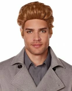 Spirit Halloween Brown Suave Wig
