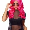 Spirit Halloween Hollywood Glam Curls Wig Pink