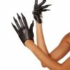 Spirit Halloween Pleather Wrap Gloves