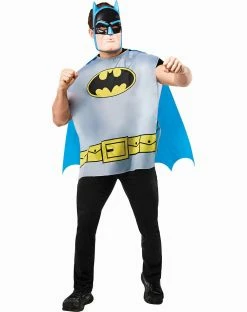 Spirit Halloween Adult Classic Batman Costume Kit - Ben Cooper -Halloween ACCESSORIES store 01570035 c