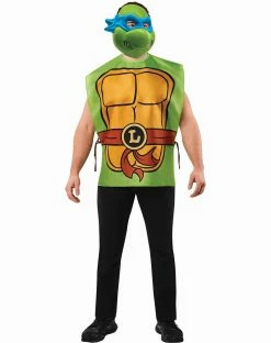 Spirit Halloween Adult Leonardo Teenage Mutant Ninja Turtles Costume Kit - Ben Cooper -Halloween ACCESSORIES store 01570043 c