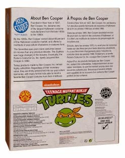 Spirit Halloween Adult Michelangelo Teenage Mutant Ninja Turtles Costume Kit - Ben Cooper -Halloween ACCESSORIES store 01570076 b