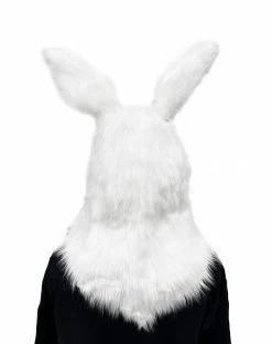 Spirit Halloween Moving Mouth Rabbit Full Mask -Halloween ACCESSORIES store 01570787 c