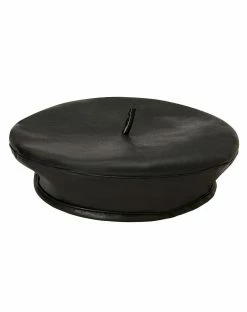 Spirit Halloween Faux Leather Beret
