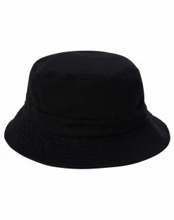 Spirit Halloween Black Canvas Bucket Hat