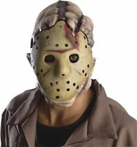 Spirit Halloween Jason Voorhees Full Mask Deluxe - Friday the 13th