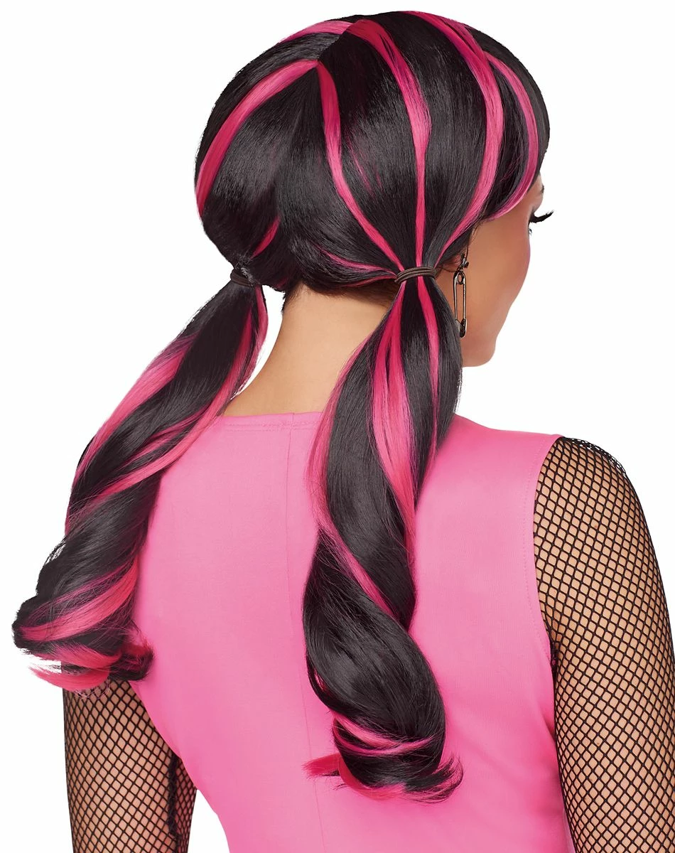 Spirit Halloween Draculaura Wig - Monster High 2 Spirit Halloween Draculaura Wig - Monster High - Image 2