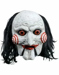 Spirit Halloween Billy the Puppet Full Mask - Saw