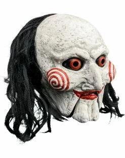 Spirit Halloween Billy the Puppet Full Mask - Saw -Halloween ACCESSORIES store 01574474 c