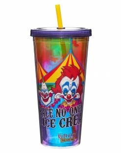 Spirit Halloween Killer Klowns from Outer Space Cup with Straw - 20 oz.